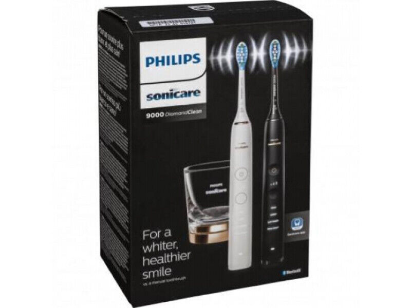 Philips DiamondClean 9000 Sonicare Spazzolini Elettrici Sonici con App confezion