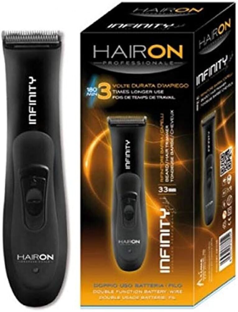 TOSATRICE TAGLIACAPELLI PROFESSIONALE HAIRON INFINITY TRIMMER RASOIO RIFINITORE