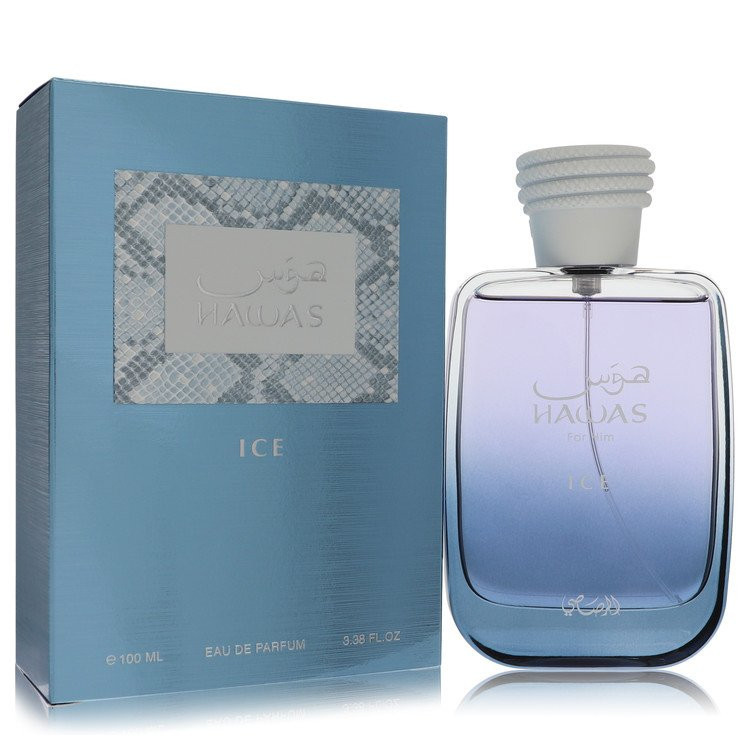 Hawas Ice by Rasasi Eau De Parfum Spray 3.3 oz / e 100 ml