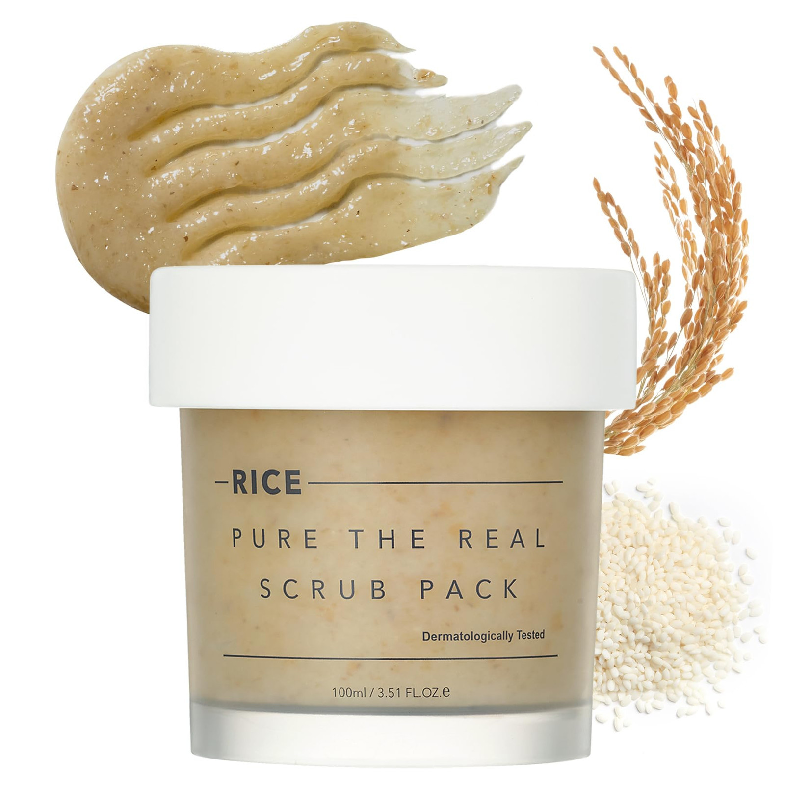 THANKYOU FARMER Rice Pure The Real Scrub Pack 100 ml - Scrub viso (F7B)