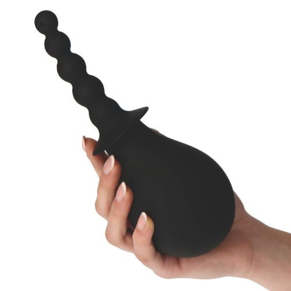 Doccia intima Anale Vaginale clistere a sfere stimolanti in silicone dilatatore