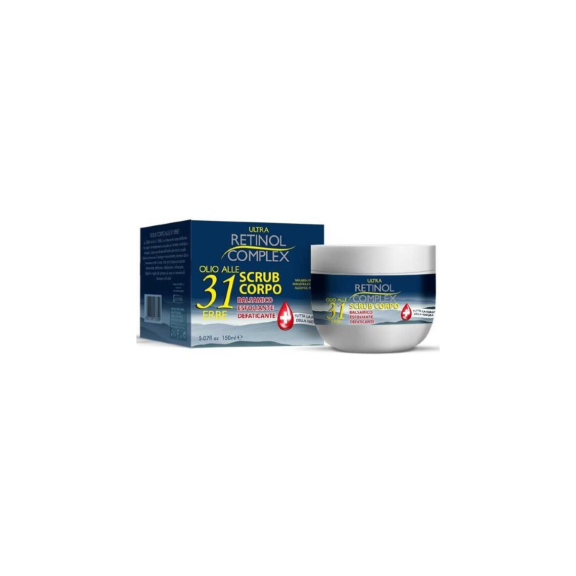 Retinol Complex Scrub Corpo Olio alle 31 Erbe 150ml