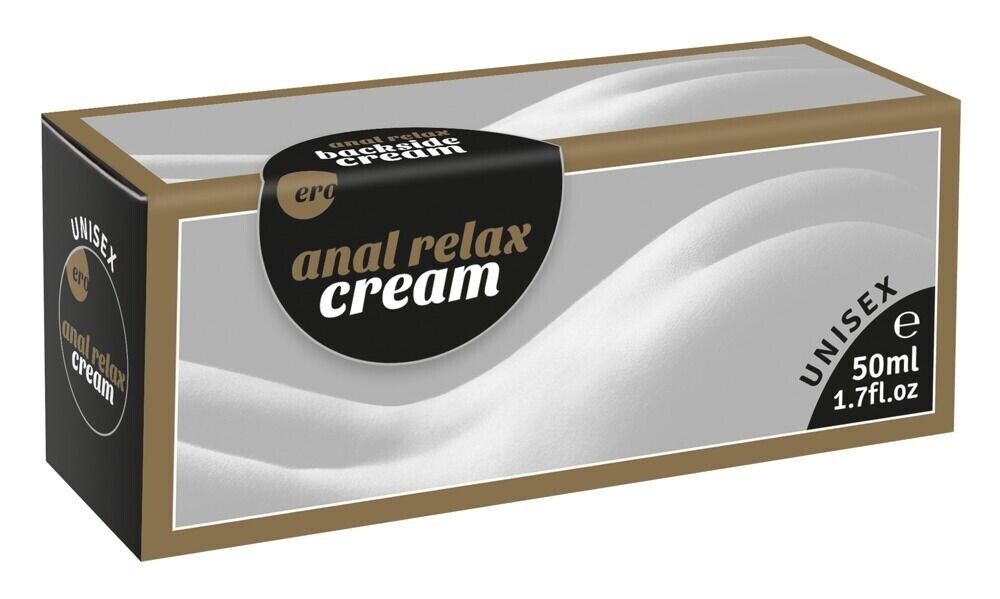 Lubrificante anal relax backside cream-Lubrificante  ANALE ml 50 - hot