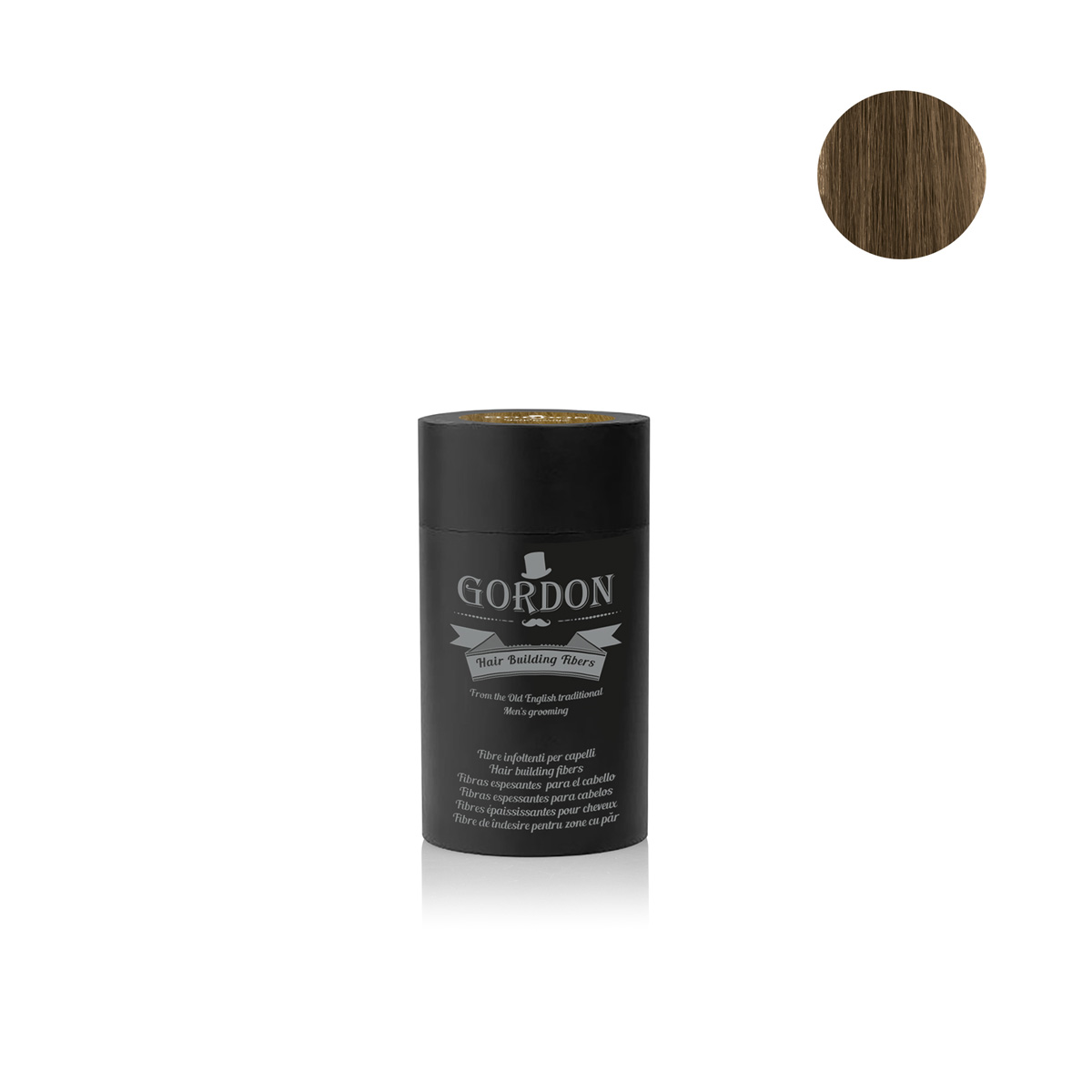 Gordon Hair Building Fibres Fibre Infoltenti per capelli - Castano Chiaro