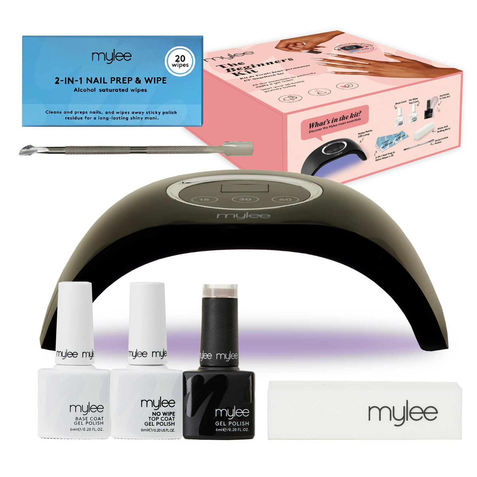 Mylee Beginners Kit - Set Professionale per Smalto Gel Semipermanente, (C5s)