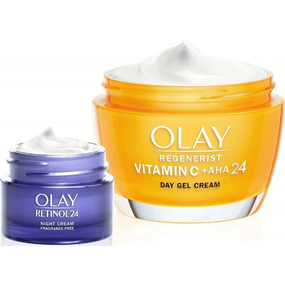 Olay Day Cream & Night Cream Skin Care Set
