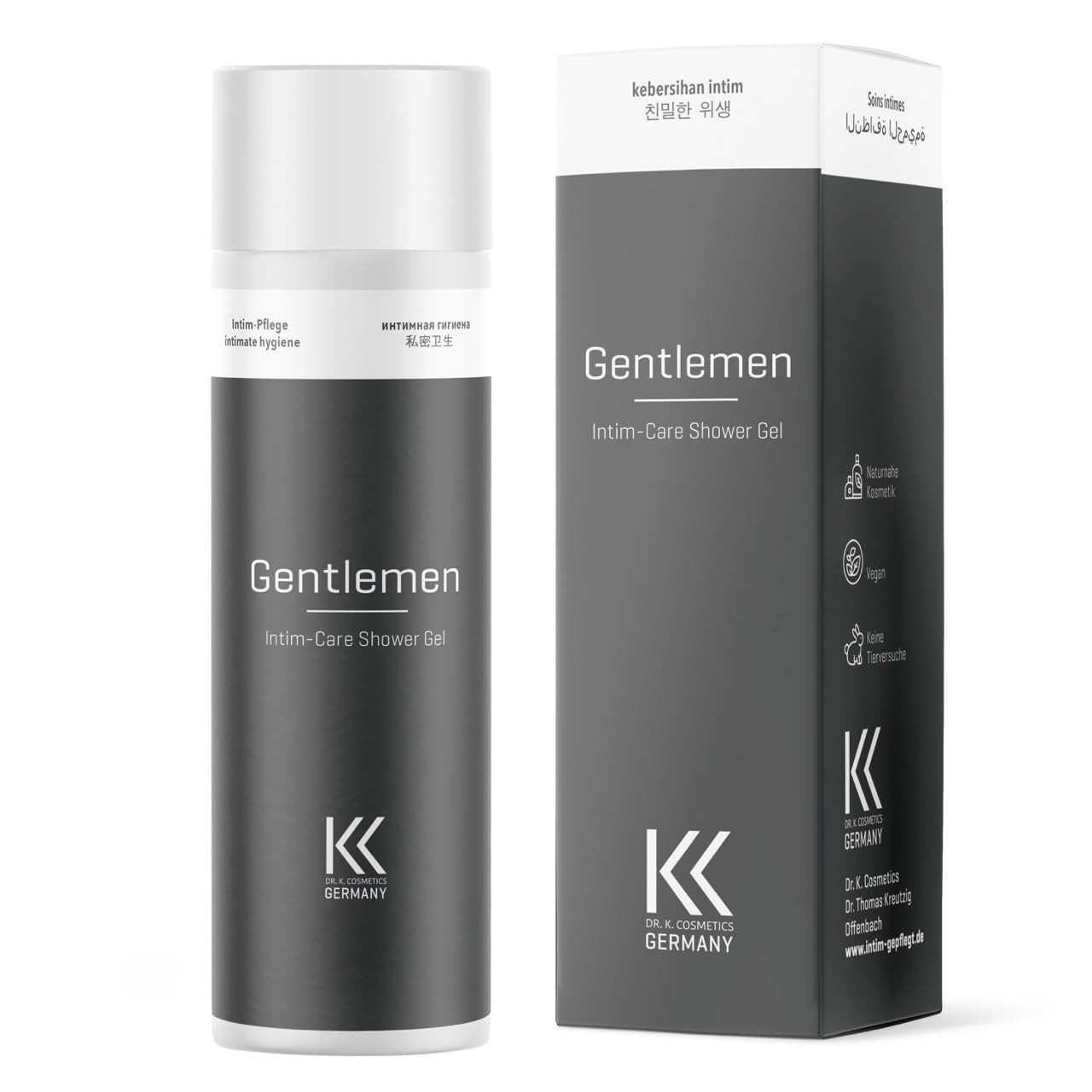 Dr. K. Cosmetics - Gentlemen Intim-Care Shower Gel – Gel doccia per la (p4U)