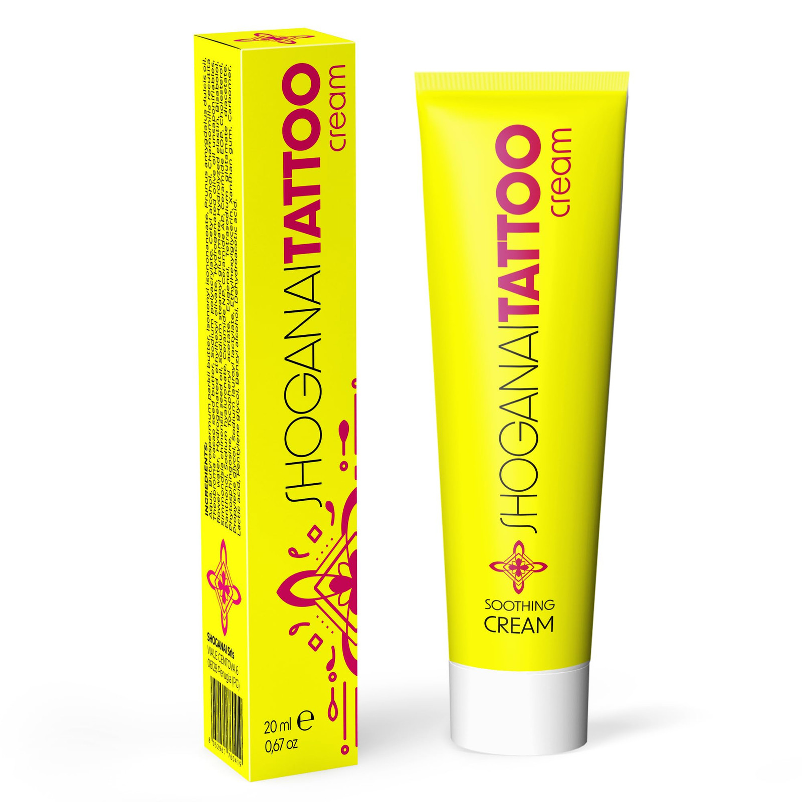 Crema Anestetica Tatuaggi (Tubo da 20 ml) permanenti forte che protegge, (f0d)