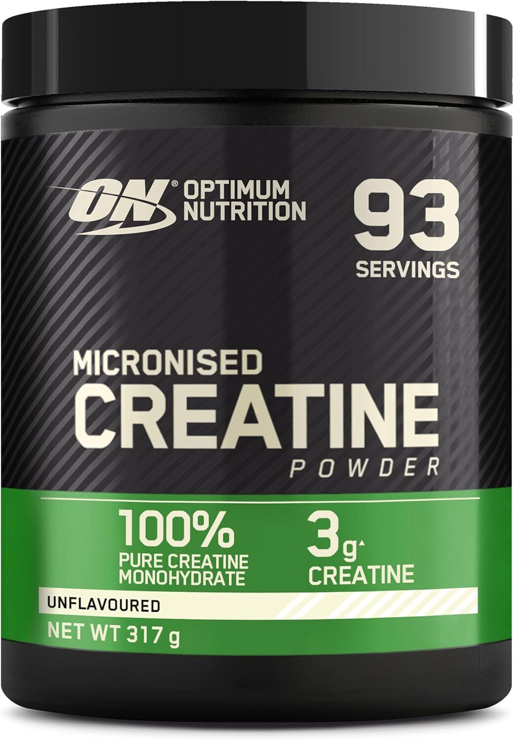 Optimum Nutrition Micronised Creatine Powder, Creatina Monoidrato Micronizzata