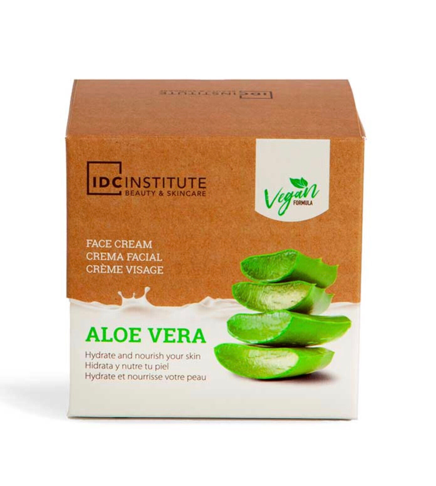 IDCINSTITUTE Aloe Vera Face Cream Crema Viso Aloe Vera Idratante 50 ml