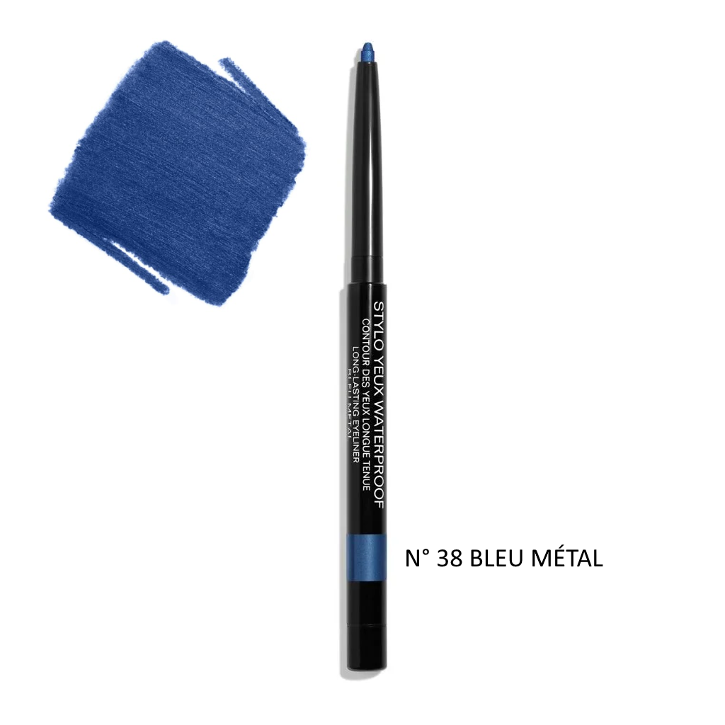CHANEL STYLO YEUX WATERPROOF 38 Bleu Metal - matita eyeliner waterproof