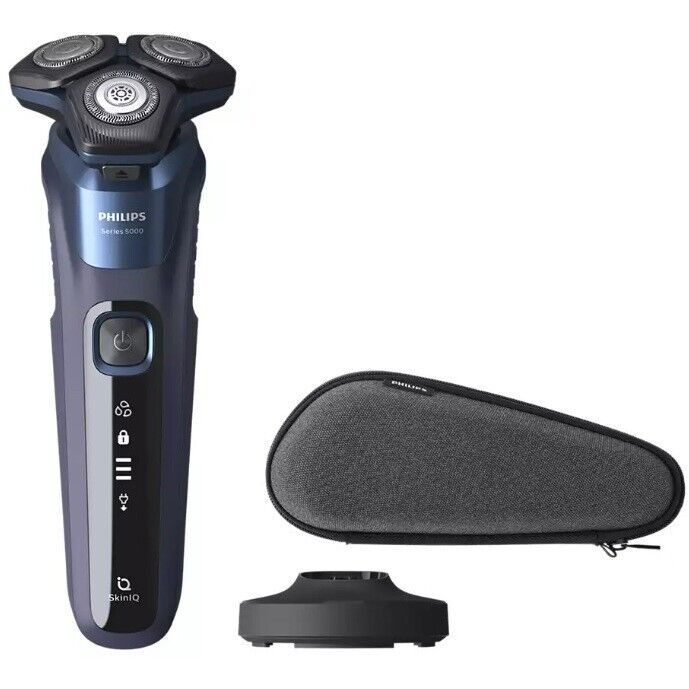 Philips S5585/35 Series 5000 Rasoio elettrico ricaricabile Wet & Dry colore ner