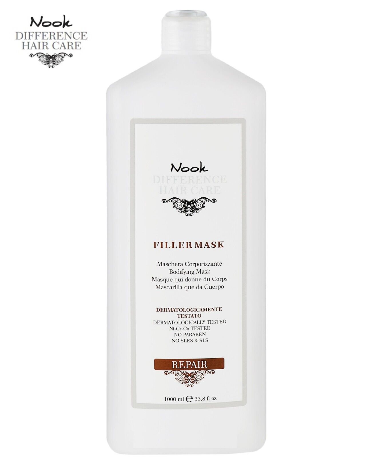 MASCHERA RISTRUTTURANTE CAPELLI FINI STRESSATI SFIBRATI 1000ML PROFESSIONALE