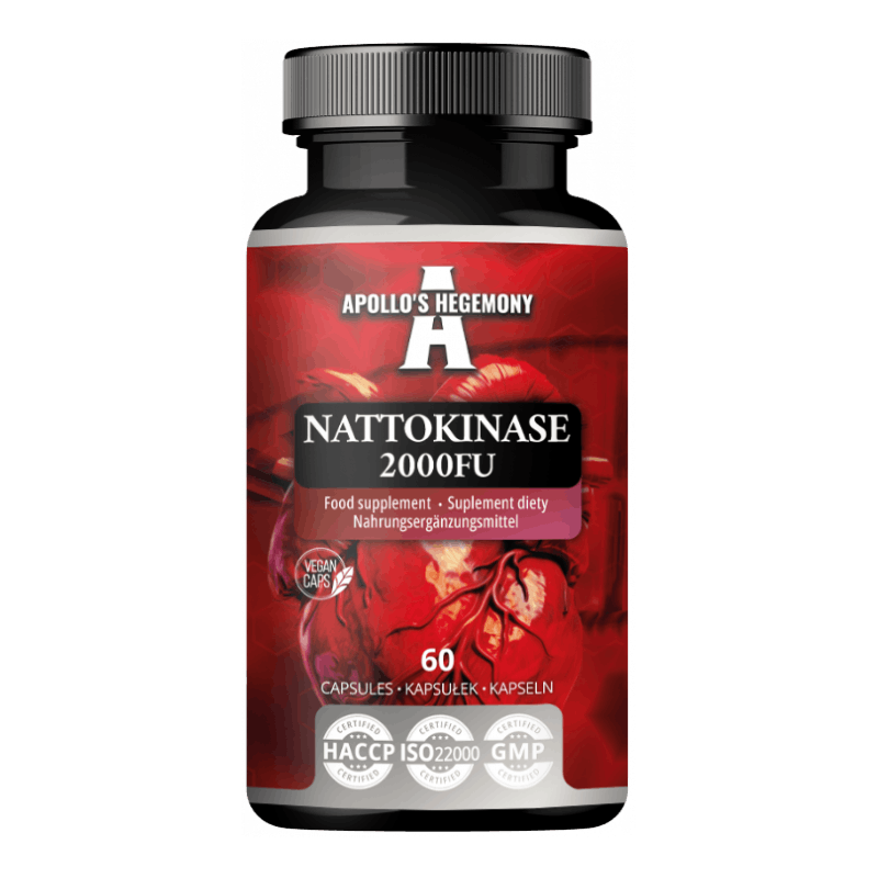 APOLLO'S HEGEMONY Nattokinase 2000 FU 60 caps.