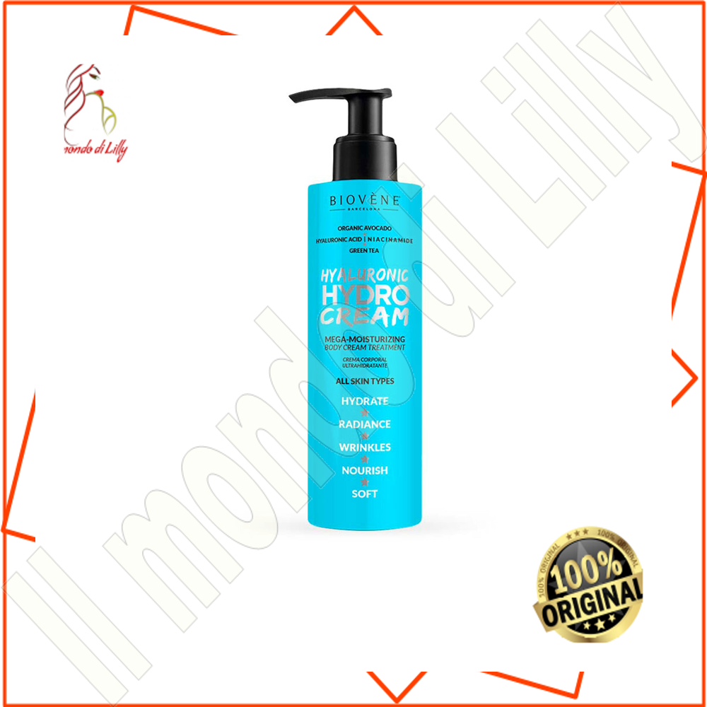 HYALURONIC HYDRO CREAM mega-moisturizing body cream treatment 200 ml