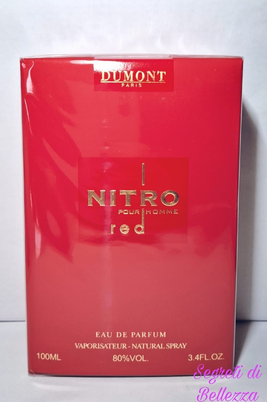 NITRO RED POUR HOMME DUMONT PARIS 100 ML EAU DE PARFUM