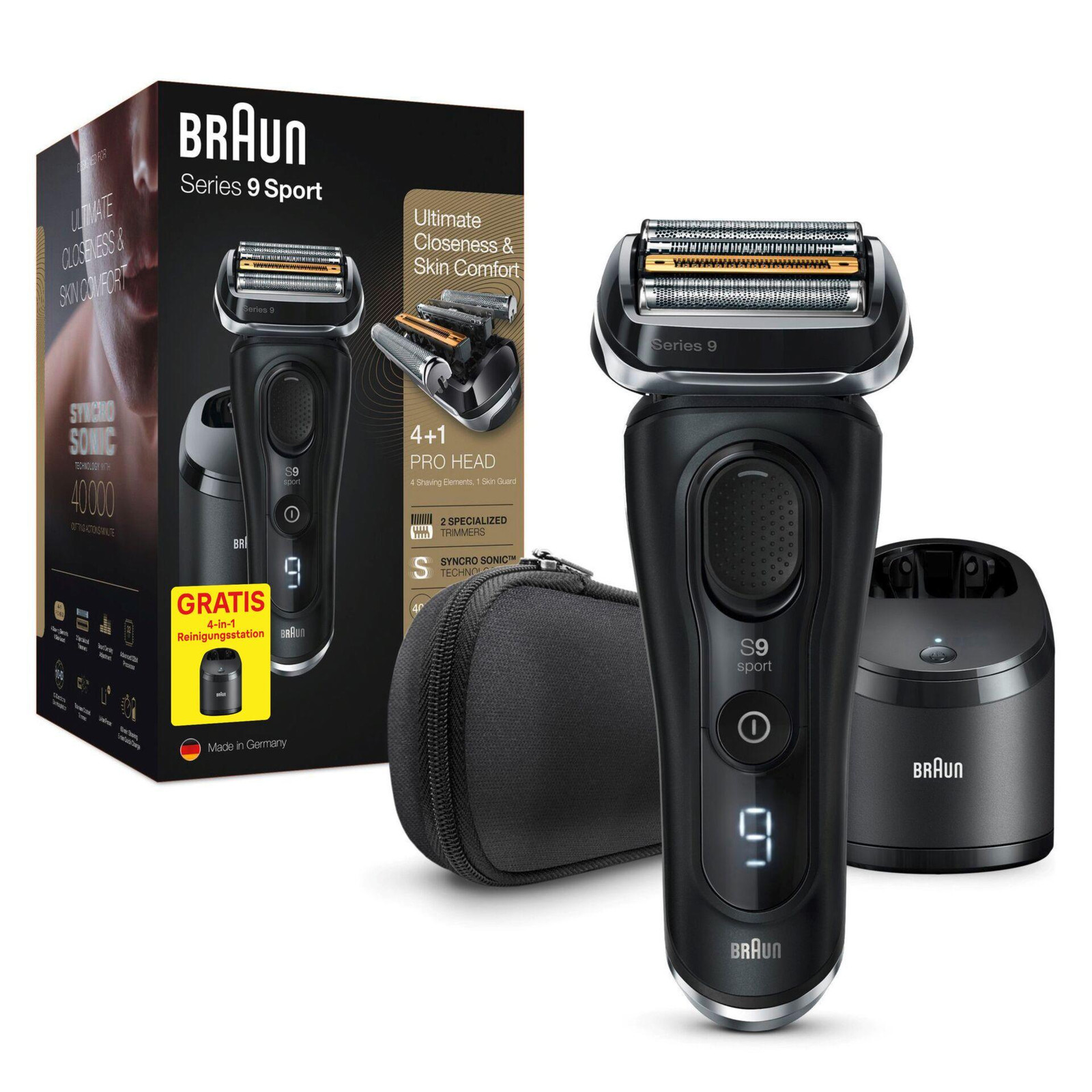 BRAUN SERIES 9 9352CC SYSTEM + GRATIS CC MOD. 808101 EAN 8700216808101