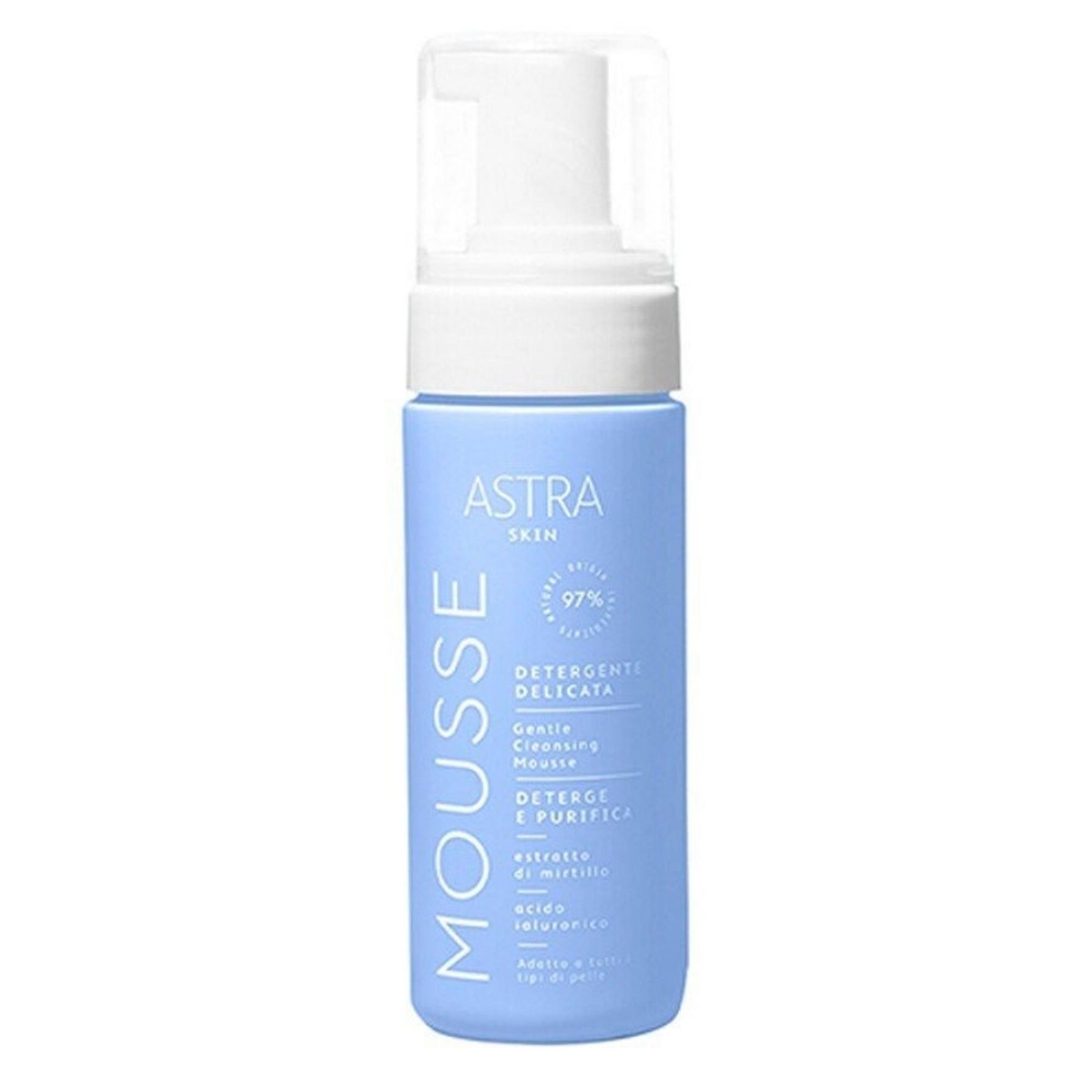 ASTRA SKIN MOUSSE DETERGENTE VISO STRUCCANTE 150ML PER TUTTI I TIPI DI PELLE