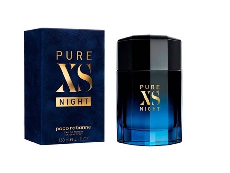 Paco Rabanne XS Pure Night Eau De Parfum 150 ml-5,1 fl.oz. Spray nuovo
