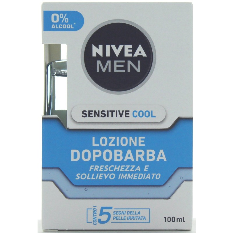 ⬆️ NIVEA SENSITIVE COOL LOZIONE DOPOBARBA FRESCHEZZA E SOLLIEVO IMMEDIATO 100ML