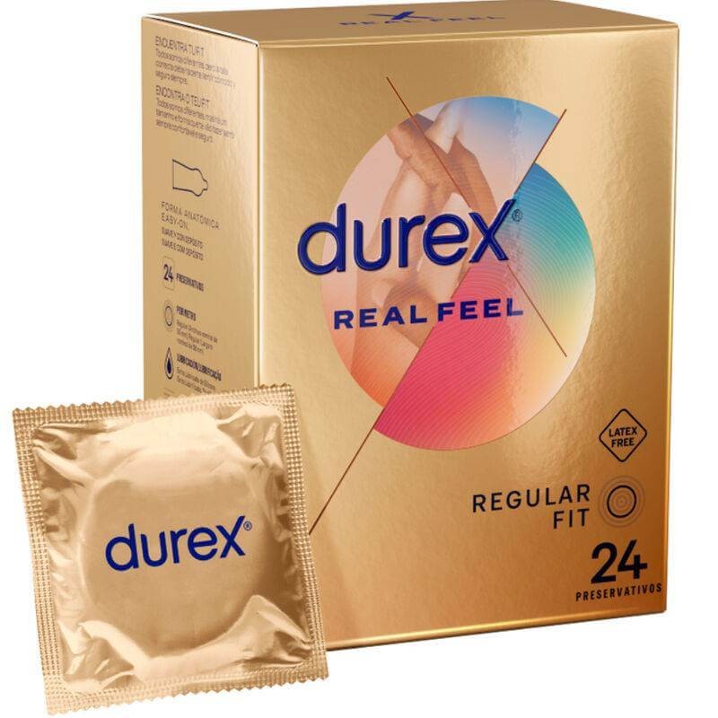 Durex - Preservativi Real Feel 24 Unità