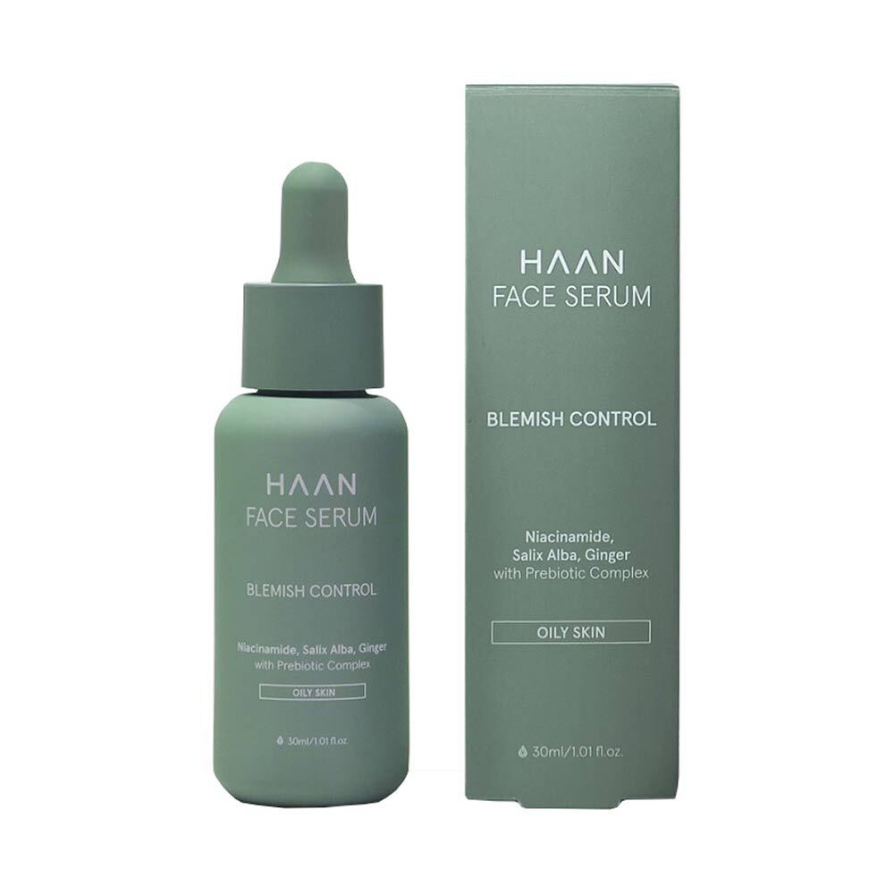 Haan Face Serum Blemish Control Siero Viso Niacinamide per Pelli Grasse, 30ml