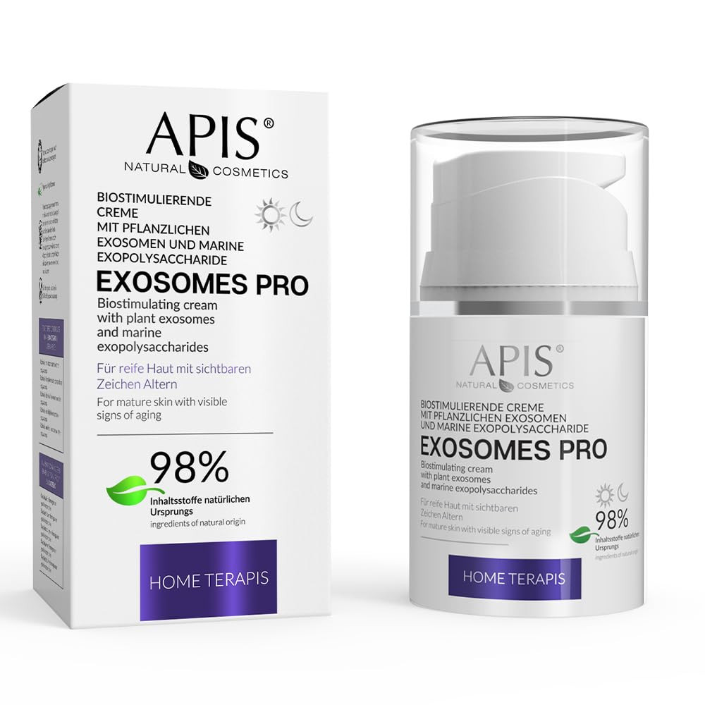 Crema biostimolante con esosomi vegetali | EXOSOMES PRO Home Terapis | (H9W)