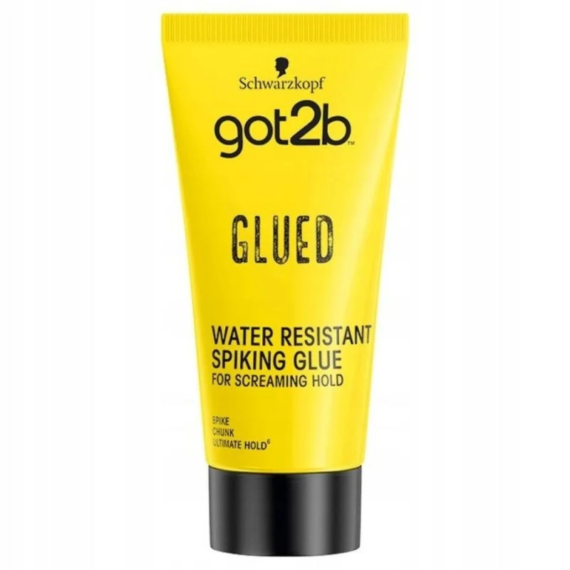 Schwarzkopf got2b Glued Gel Styling Impermeabile per Capelli, 150 ml
