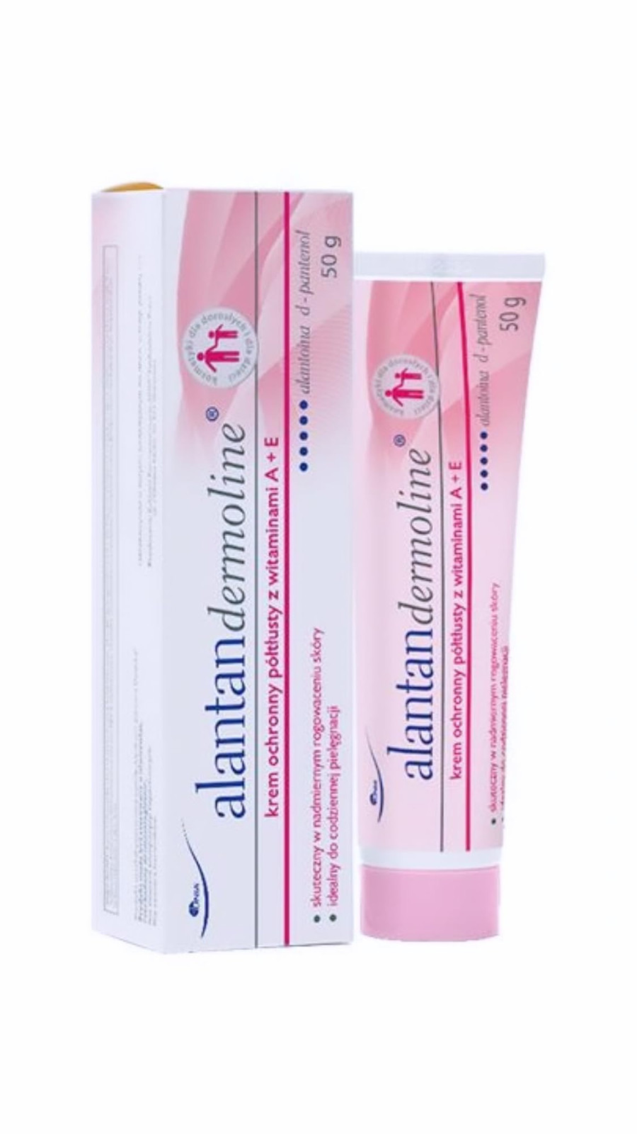 Alantan Dermoline semi-skimmed Vitamin a + e crema 50 g (t1X)