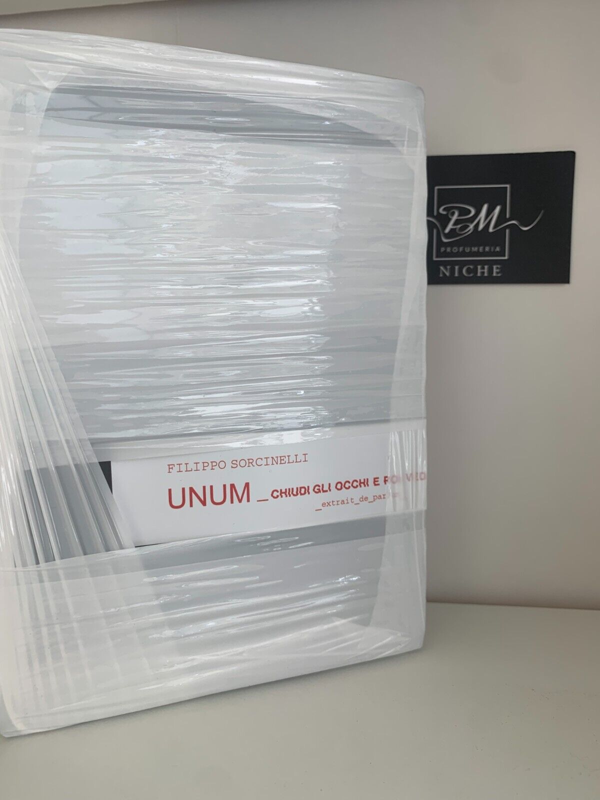 FILIPPO SORCINELLI CHIUDI GLI OCCHI E POI VEDI 100 ML EXTRAIT DE PARFUM UNUM LUX