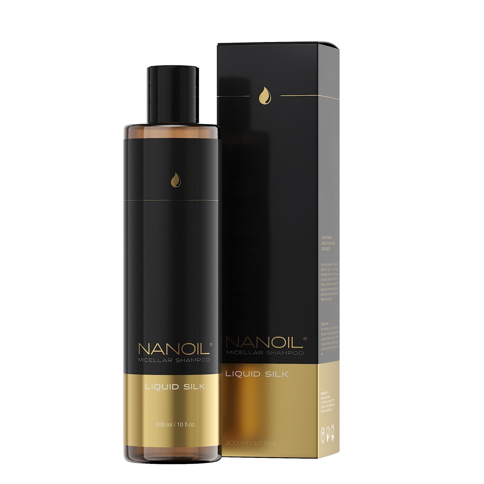 Shampoo micellare con seta liquida Nanoil Liquid Silk Micellar Shampoo 300 ml
