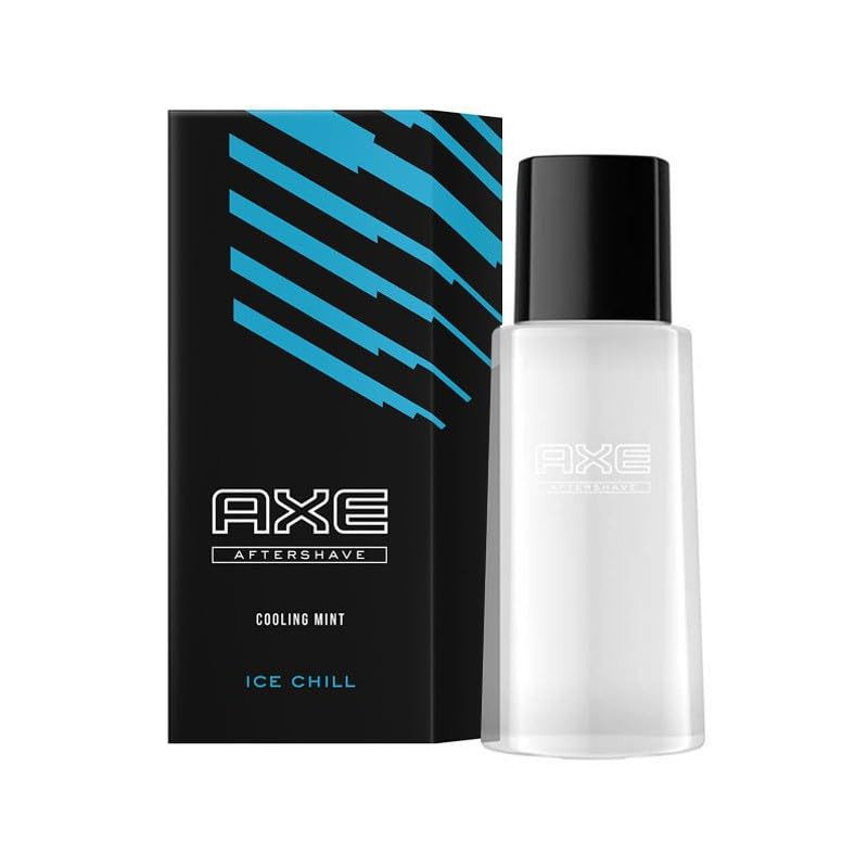 Axe Aftershave Men – Ice Chill – Confezione da 2 (2 x 100 ml) (h5L)