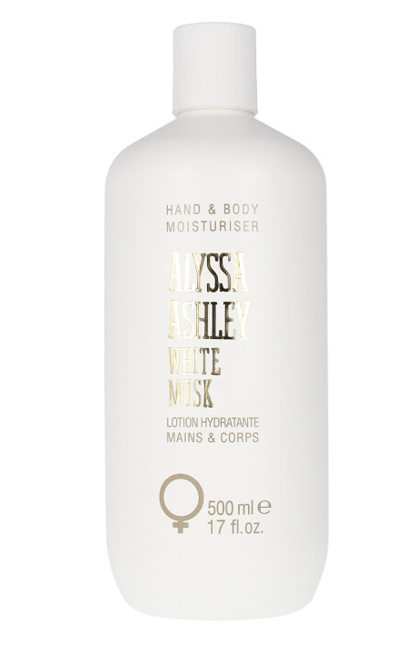 ALYSSA ASHLEY WHITE MUSK LOTION HYDRATANTE MAINS & CORPS 500ML CREMA CORPO