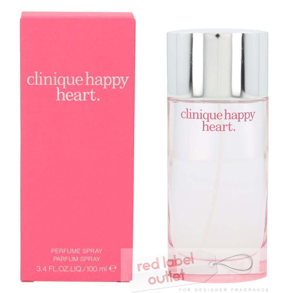 Clinique Happy Heart Eau de Parfum 100ml Spray For Her - NEW. Women's EDP