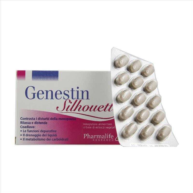 Pharmalife Genestin Silhouette Integratore Disturbi Menopausa 45 Compresse
