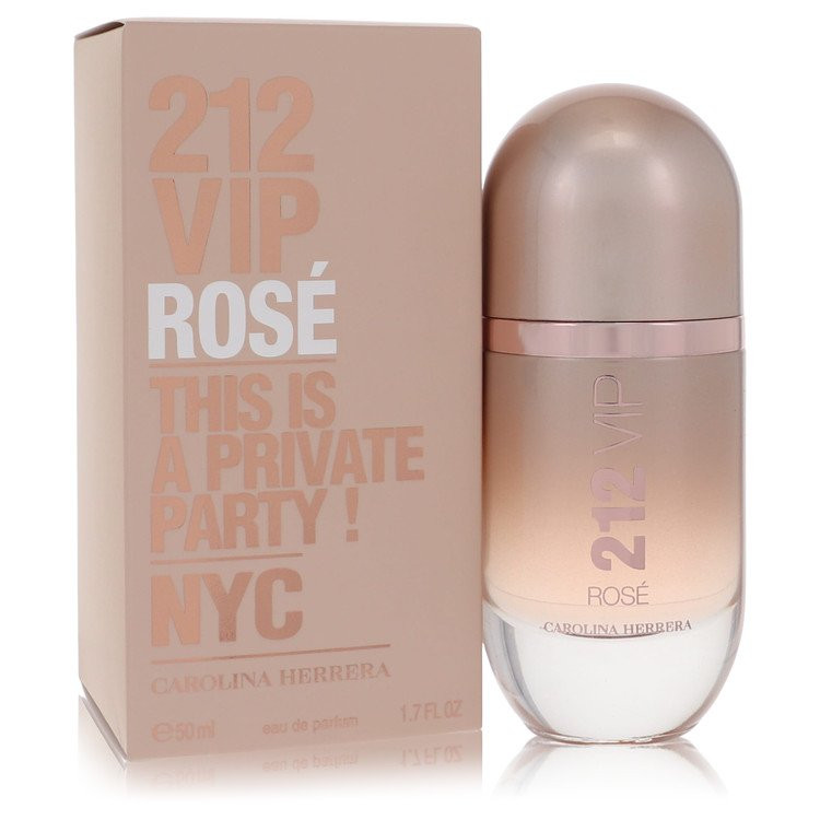 212 VIP Rose by Carolina Herrera Eau De Parfum Spray 1.7 oz / e 50 ml