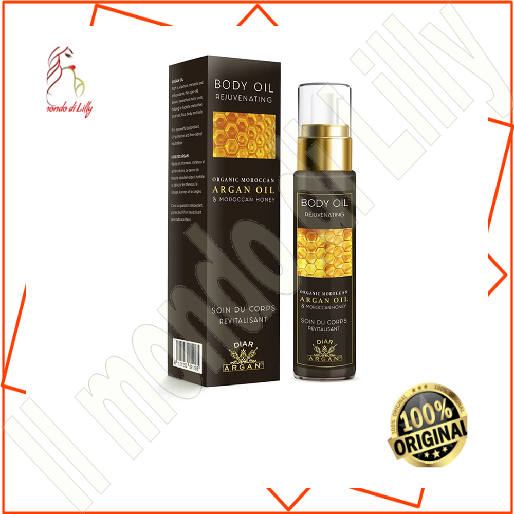 REJUVENATING BODY OIL pure argan with honey 50 ml