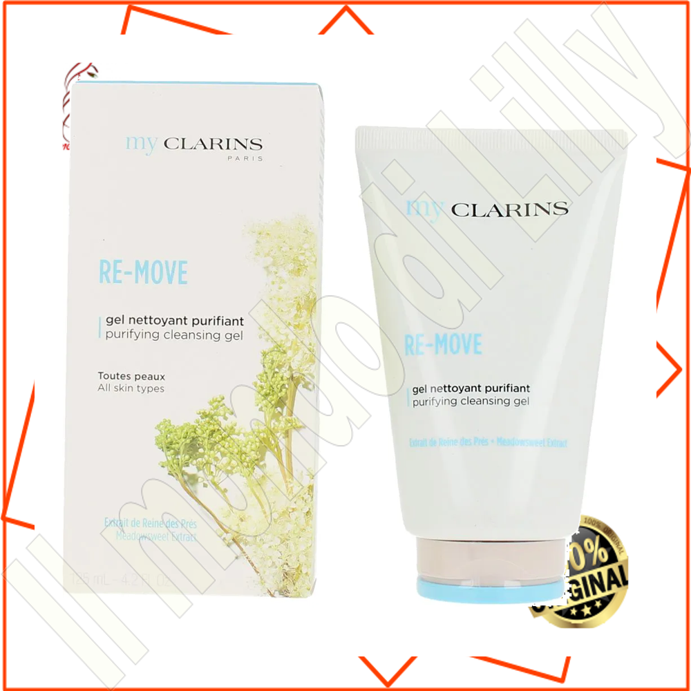 MY CLARINS RE-MOVE purifying cleansing gel 125 ml
