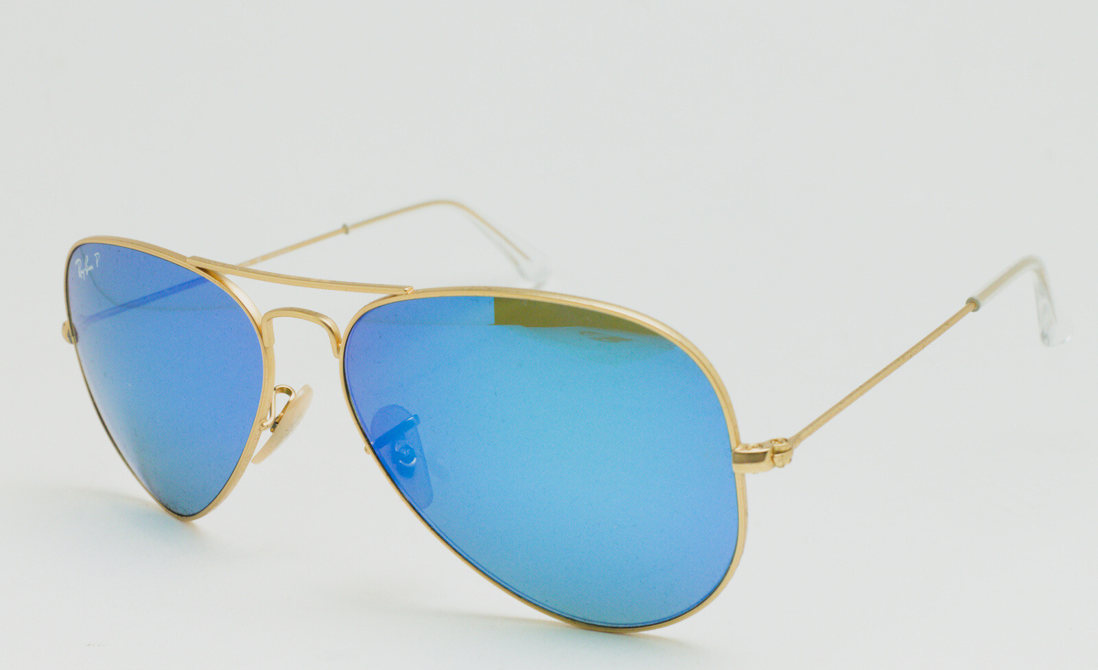 Nuovo ray ban RB 3025 Aviator Grande Metallo 112/4L a Specchio Polarizzati Sole