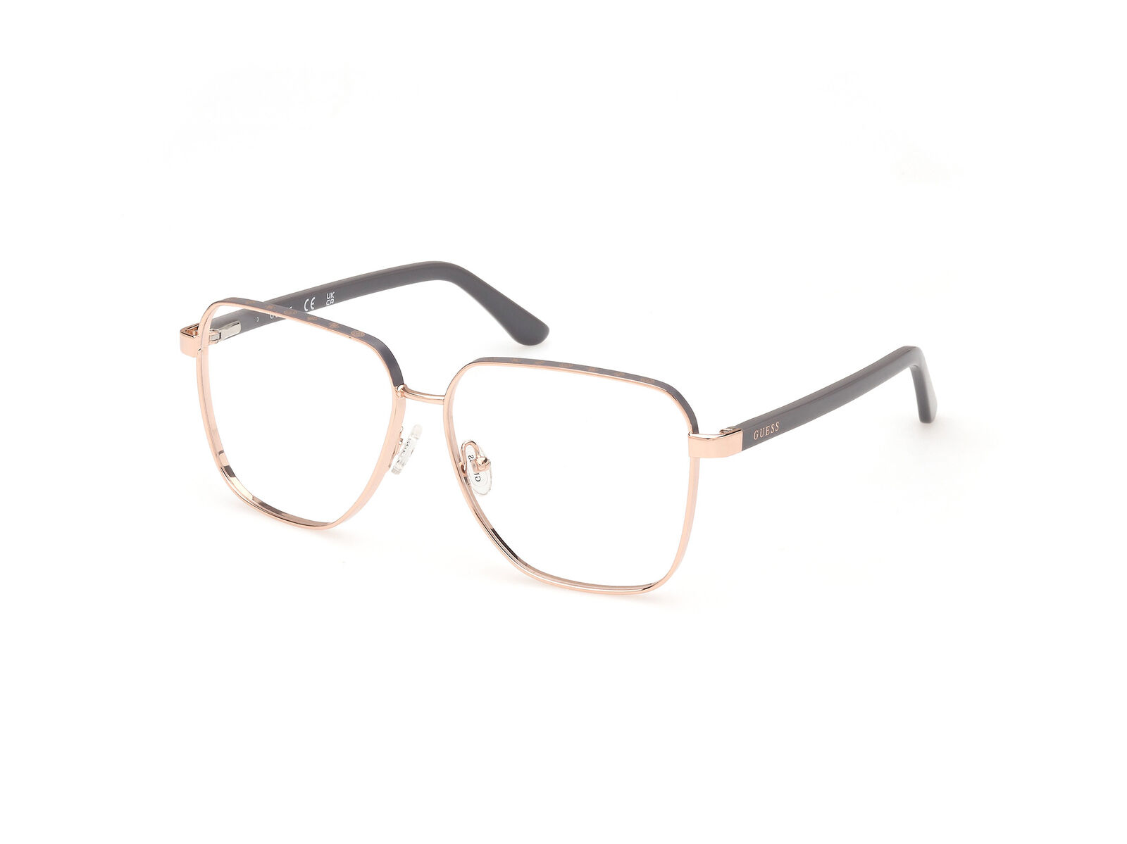 Occhiali da Vista Guess GU50125 028  rose gold 57/13/140 Donna