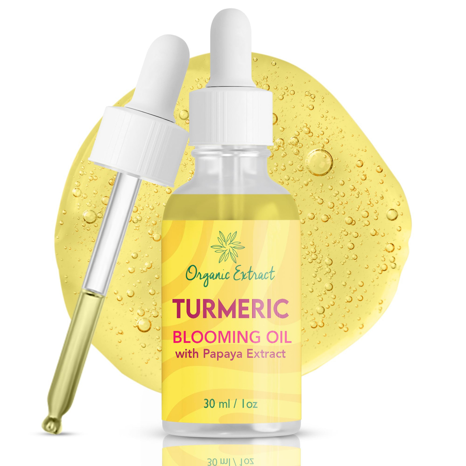 ORGANIC EXTRACT Turmeric Oil for Face & Body - 1 fl oz / 30 ml – (y5l)