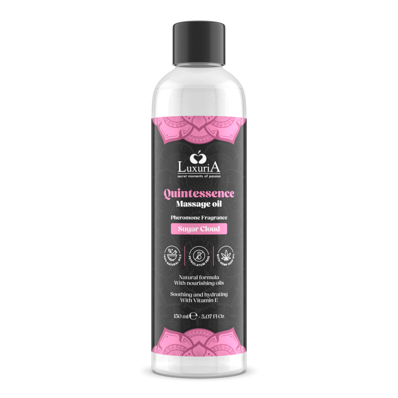 Olio da Massaggio Erotico Afrodisiaco Sugar Cloud Luxuria 150ml