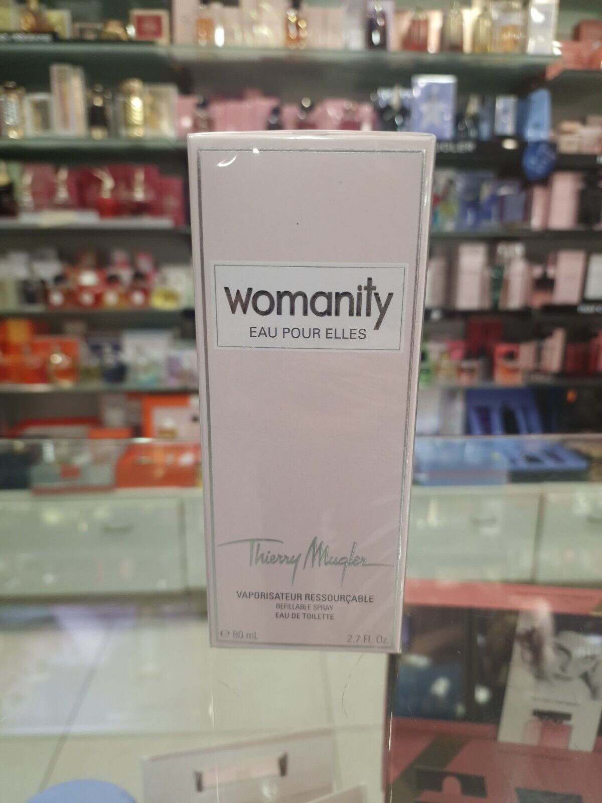 Thierry Mugler Womanity Eau Pour Elles Eau de Toilette Refillable Spray 100 ml