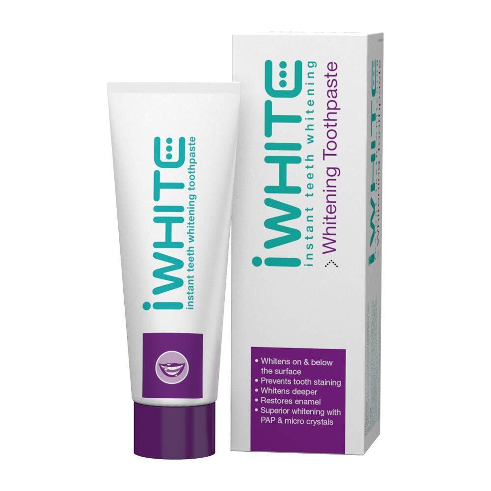 iWhite Dentifricio Sbiancante Denti, 75 ml – Effetto Sbiancante Denti (s6j)