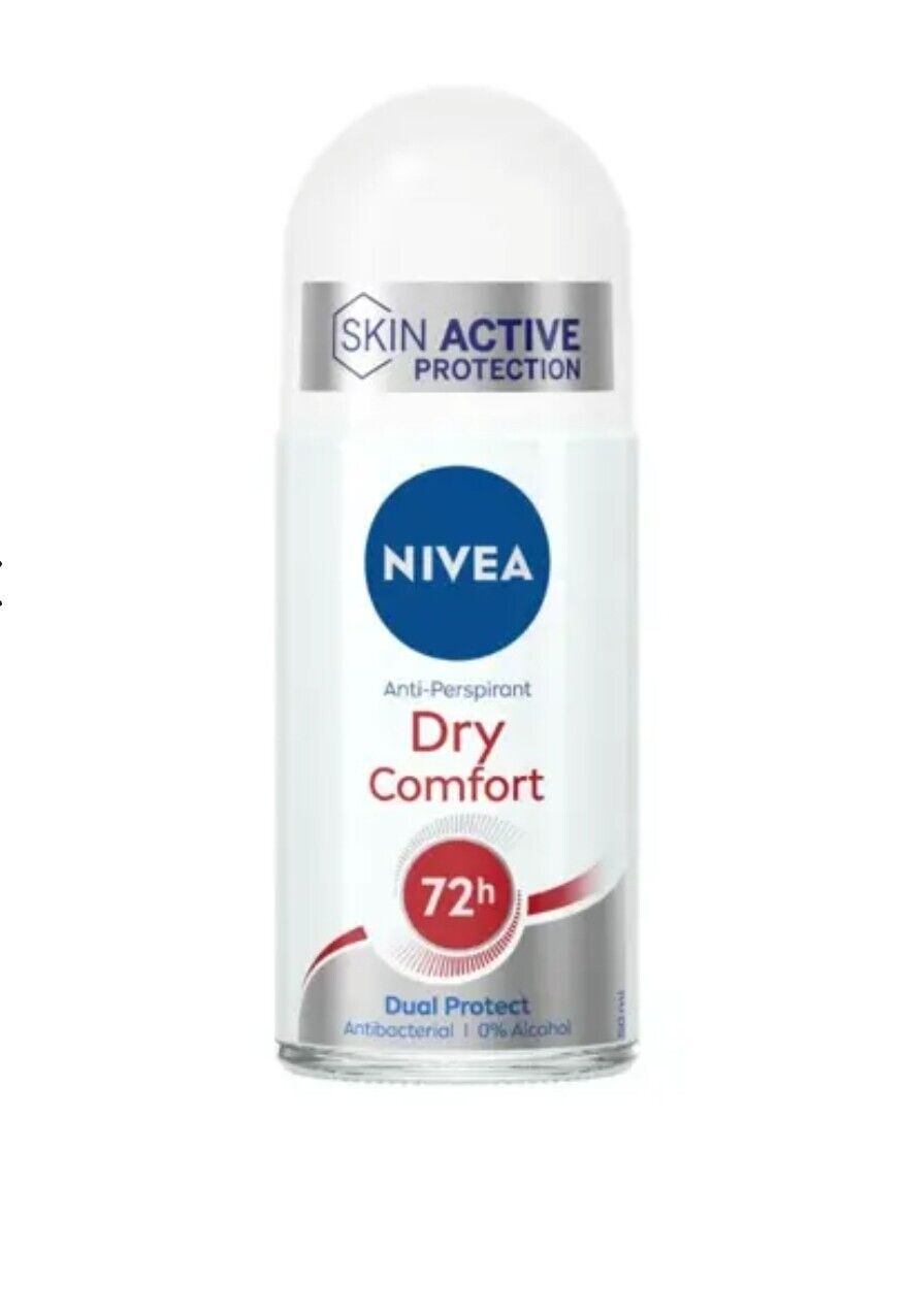 NIVEA DEODORANTE ROLL-ON 50ML DRY CONFORT 72H