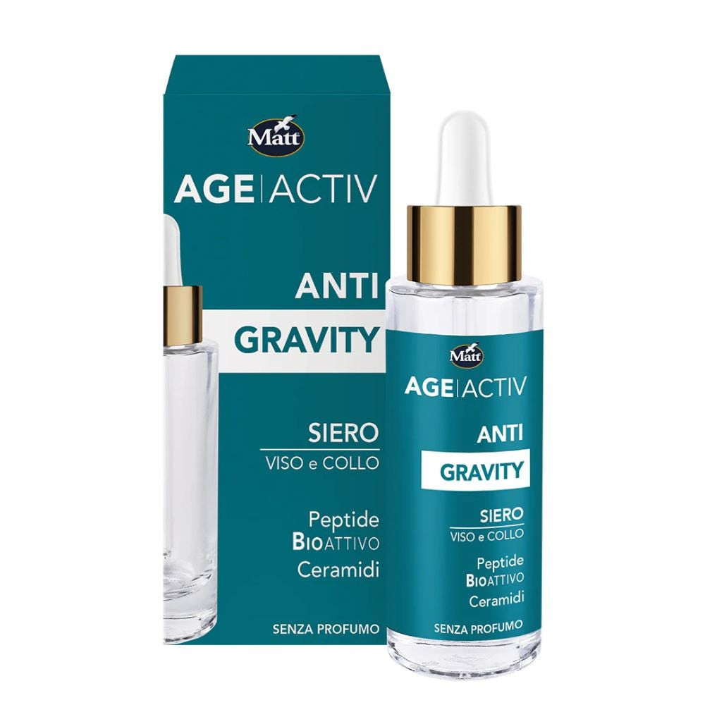 Matt Age Activ - Anti Gravity Siero Viso e Collo, 30ml