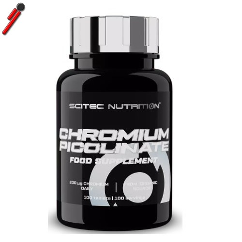 Scitec Nutrition - Chromium Picolinate, 100 cpr. Cromo Picolinato
