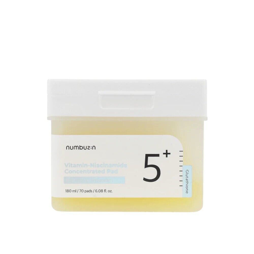 Numbuzin No.5+ Pastiglie illuminanti con vitamine e niacinamide, 70 pezzi