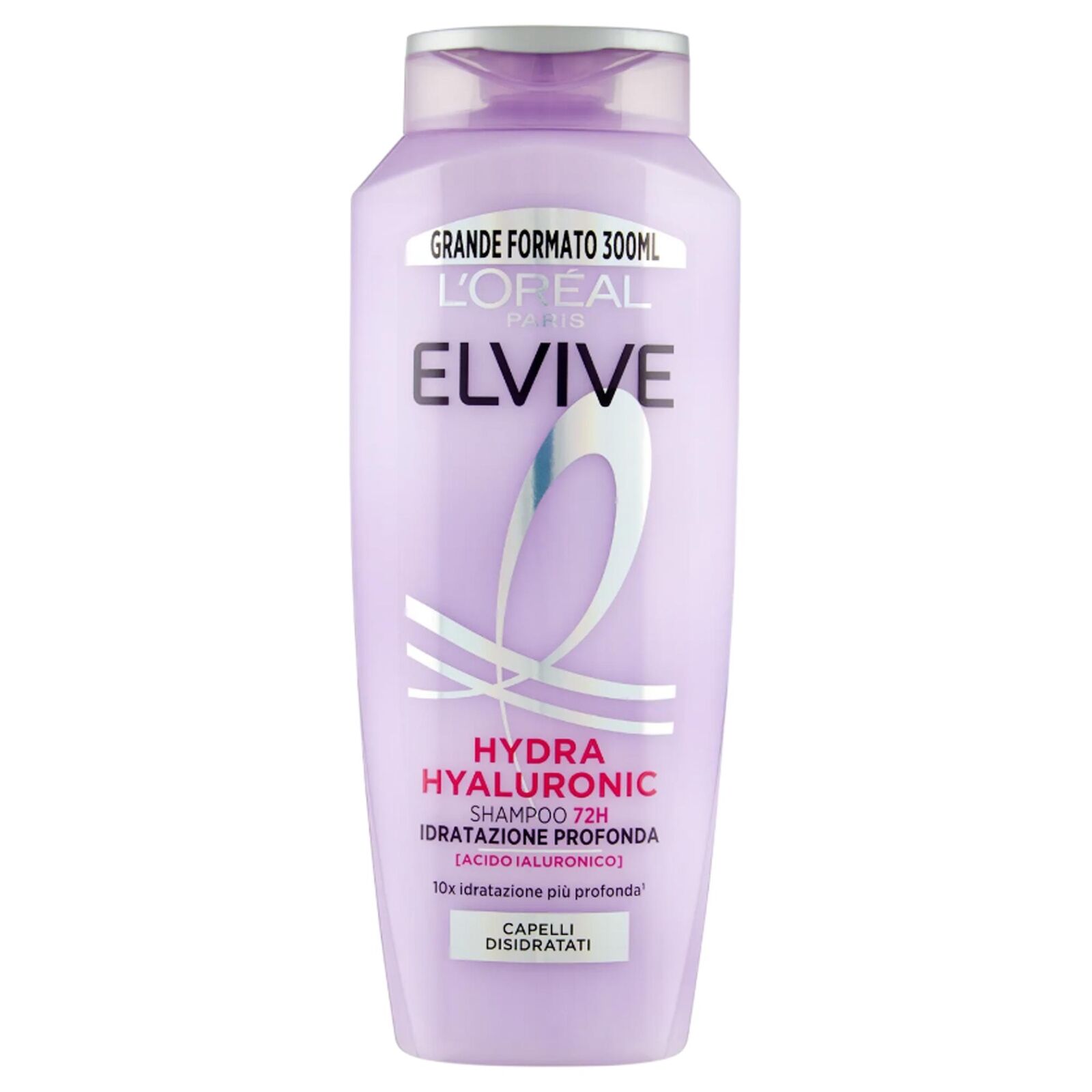 LOREAL ELVIVE HYDRA HYALURONIC SHAMPOO 300ML IDRATAZIONE PER CAPELLI DISIDRATATI