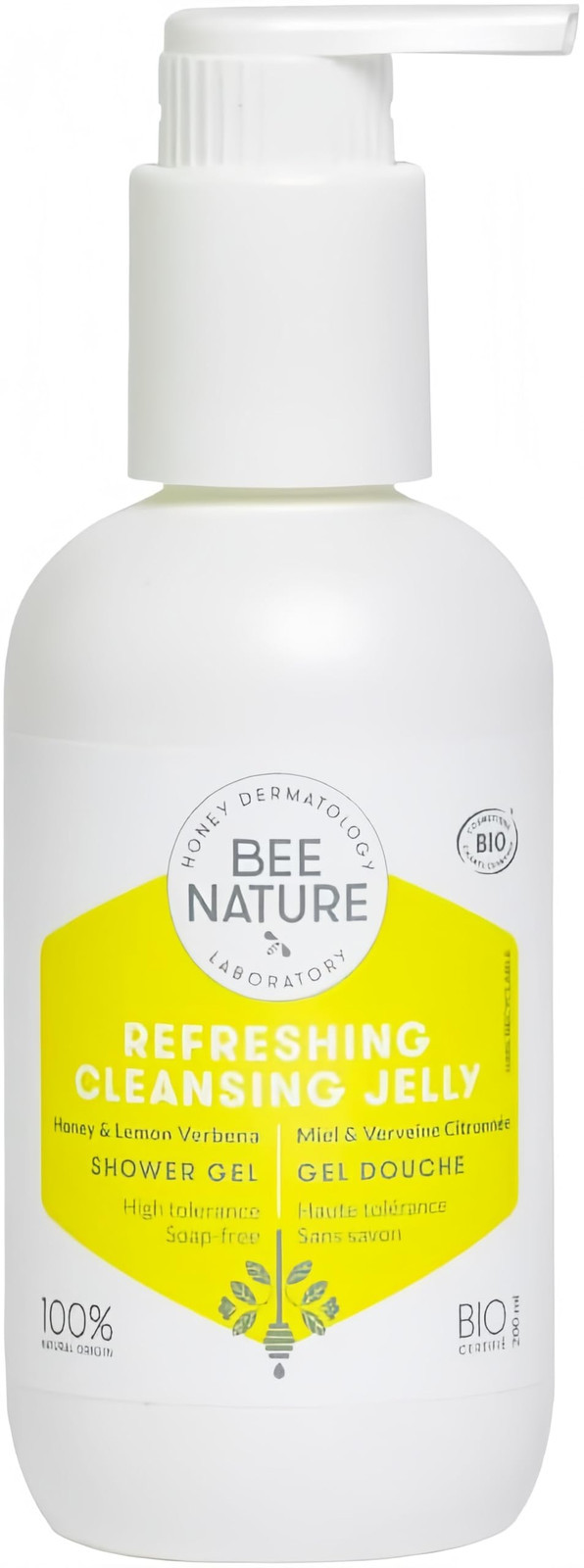 Bee Nature - Bagnoschiuma Rinfrescante - ORGANIC HONEY - Pulisce (a6s)